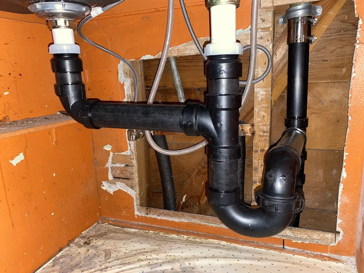 Professional Plumbing Inspection equipment and tools on the job in Gunbarrel